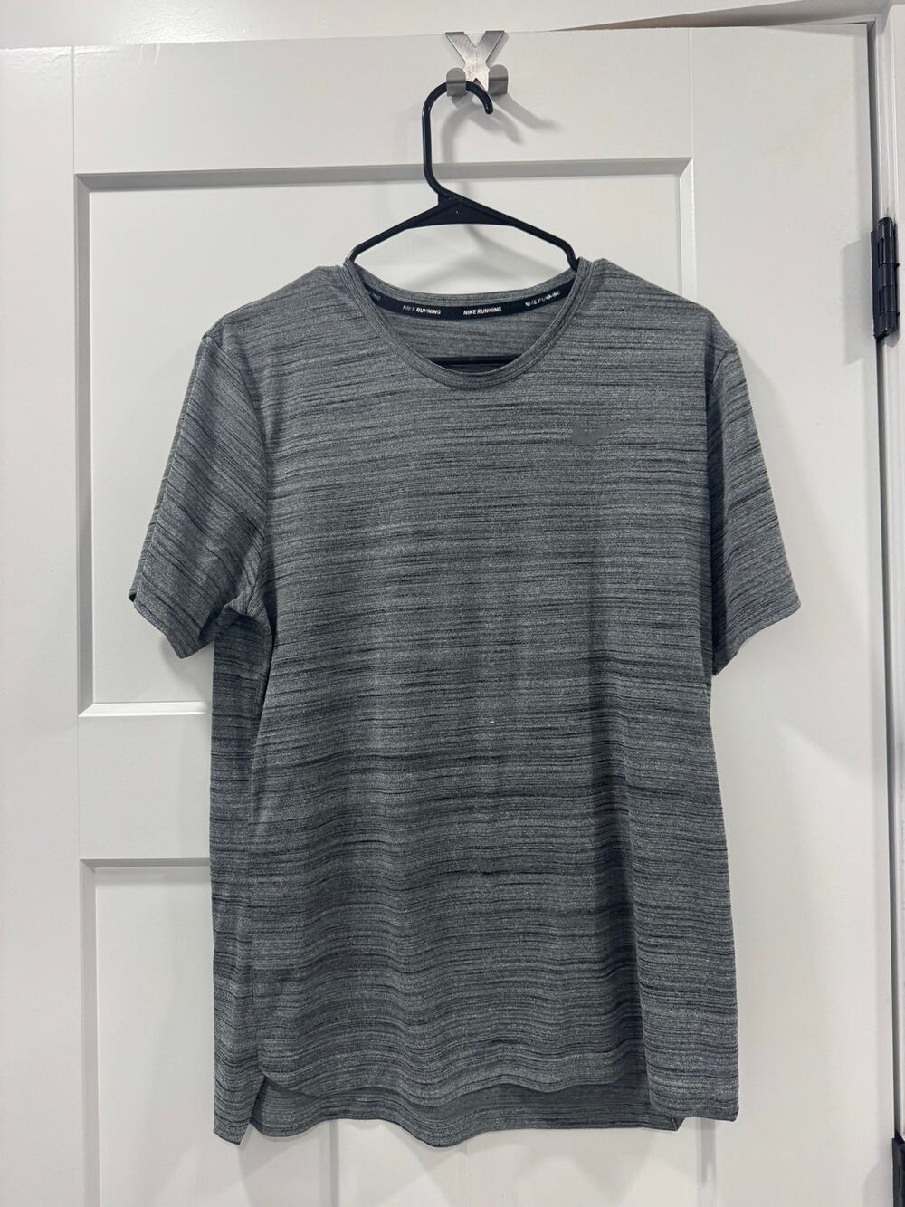 Grey Nike Running Top M